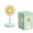thumbnail image 1 of Hwkond Table Fan USB Desktop Fan Rechargeable Convenient Mini Small Folding Circulating Student Dormitory High Wind Power Fan on Clearance, 1 of 7