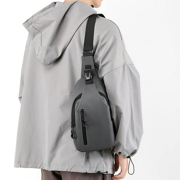 Hwkond Tactical Sling Bag, Chest Bag For Men- Single Shoulder Crossbody Bag-simply And Casual Trend-multi-functional Bag For Men-small Backpack-fashionable Chest Bag Clearance Sale