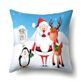 thumbnail image 1 of Hwkond Throw Pillows Cover for Bed Christmas Pillowcase Christmas Decoration Interior Pillowcase on Clearance, 1 of 2