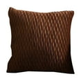 thumbnail image 1 of Hwkond Throw Pillows Pillow Case Striped Velvet Upholstered Sofa Living Room Bedroom,Brown, 1 of 5