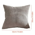 thumbnail image 1 of Hwkond Throw Pillows for Couch Sofa Cushion Corn Kernel Pillow Style Home Bedside Car Core- Pillow Case,Gray, 1 of 2