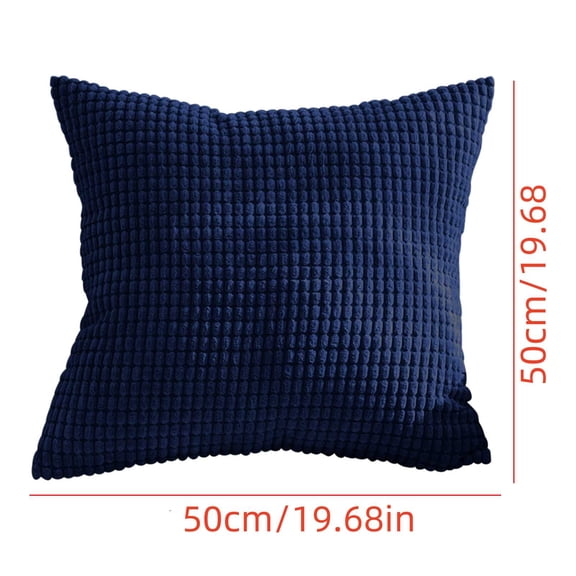 Hwkond Throw Pillows for Couch Sofa Cushion Corn Kernel Pillow Style Home Bedside Car Core- Pillow Case,Navy