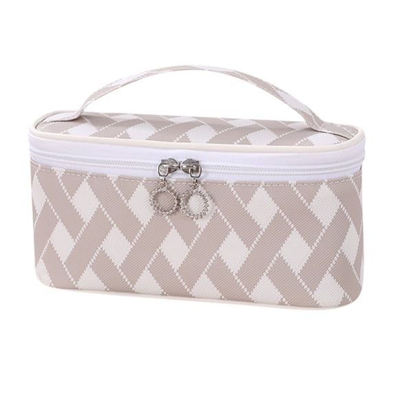 Hwkond Travel Cosmetic Bags Portable Makeup Bag With Large Storage Capacity Exquisite And High End Travel Storage Box Wash Bag on Clearance