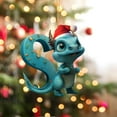 thumbnail image 1 of Hwkond Up to 60% Off Christmas Tree Ornaments 26 Letter Dinosaur Baby Christmas Pendant Acrylic Flat Christmas Tree Home Decoration Pendant, 1 of 2