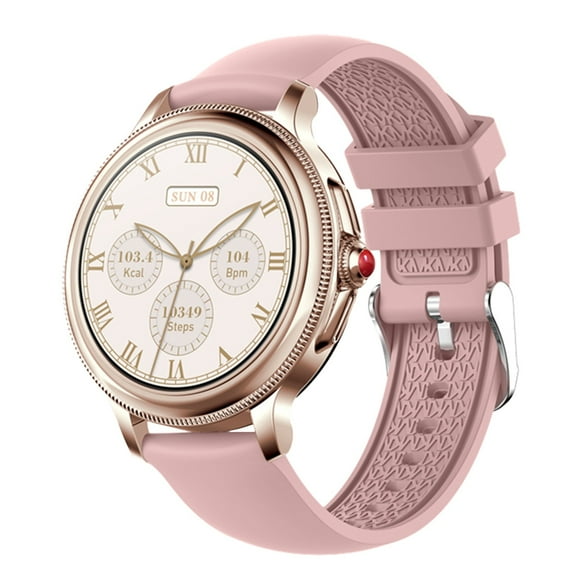 Hwkond Women/Men Smart Watch, Stay Connected And Stay Active With This Bluetooth Smart Watch Featuring Call Reminders Step Counter And IP68 Water Proof(Pink)