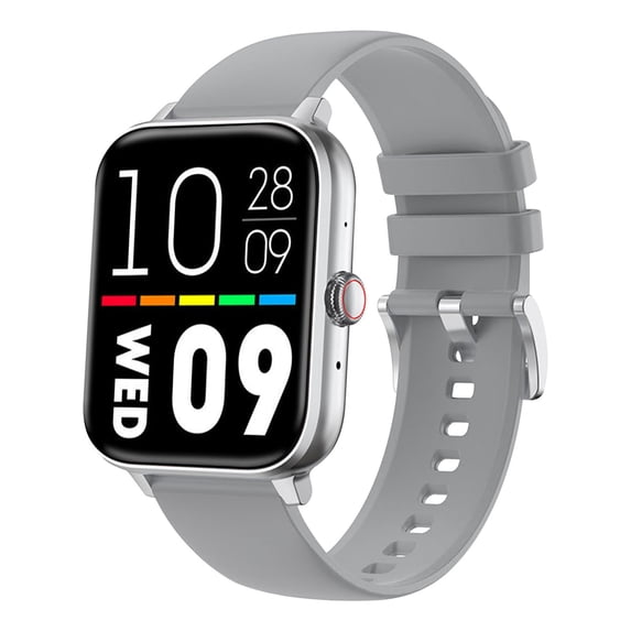 Hwkond Women's Smart Watch for, Smart Watch Full Screen Smart Watches For Android IOS Phones Smart Fitness Watch For Women Man Smartwatch(Silver)