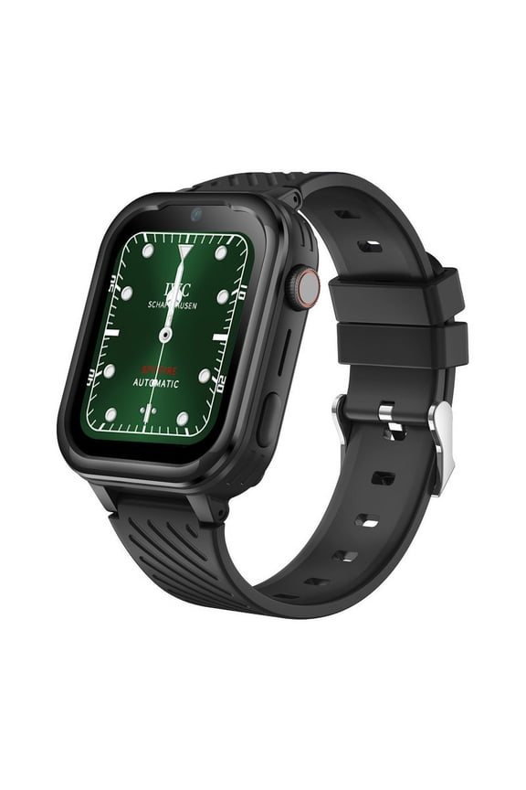 Wonmen's Smart Watch, Smart Watch Telephone Watch 4G All Netcom 1.83 Large Screen Long Standby Video Call(Black)