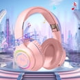thumbnail image 1 of Hwkond pc Headset with Mic Fully Compatible Gaming Headset Stereo Surround Sound With Built-in Microphone Foldable Headphones Suitable For Laptops PCs And Smartphones Four Up to 25% Off, 1 of 6