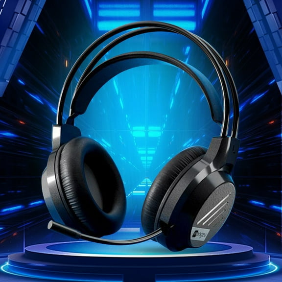 Hwkond pc Headset with Mic Headset Gaming HeadsetBass Surround Sound Wired Headset With Microphone Noise Cancellation 7.1 Virtual Surround Sound 50MM Speaker Unit Suitable For Sport Up to 25% Off