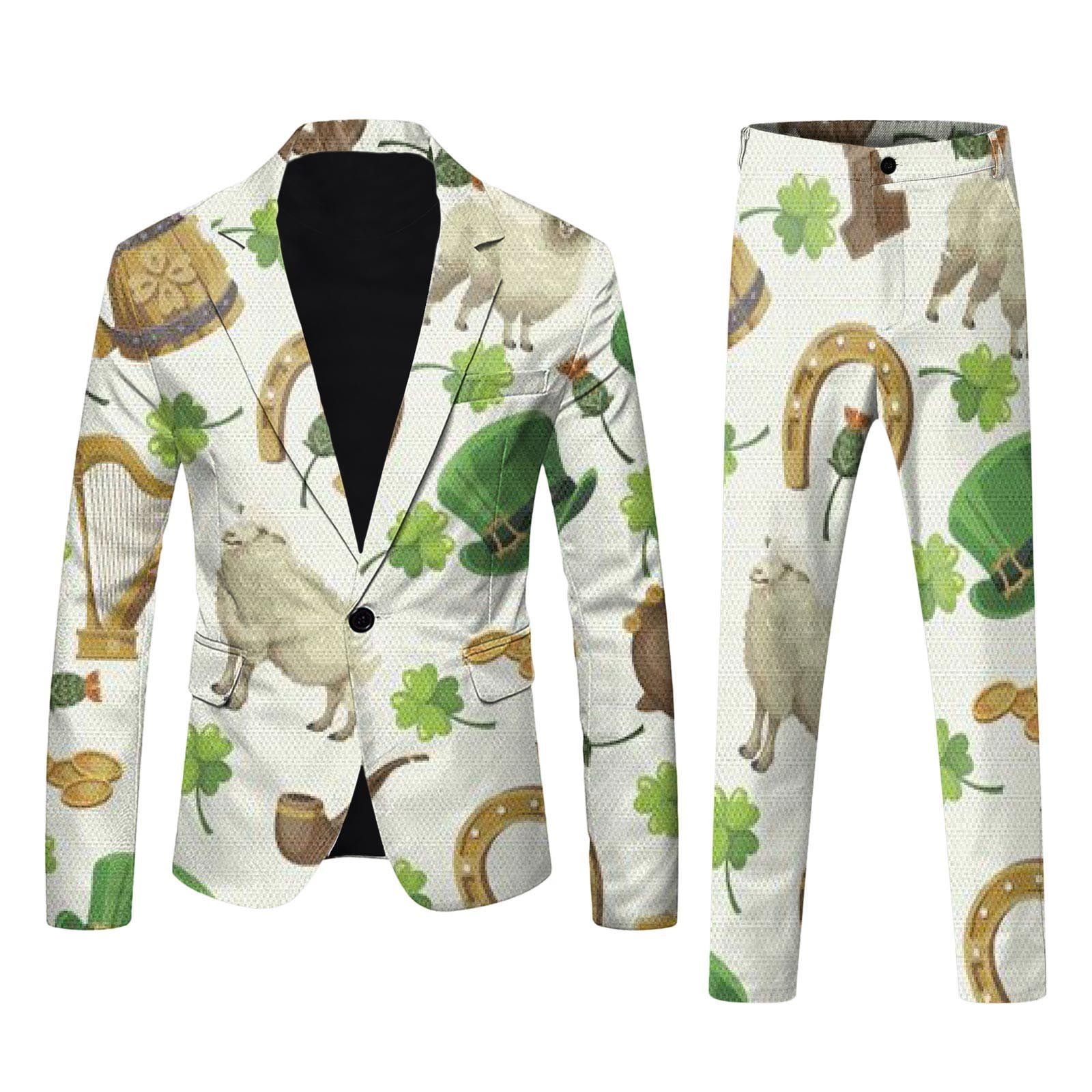 mens st patricks day suits