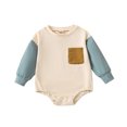 thumbnail image 1 of Hwmodou Baby Bodysuits Boys Girls Cotton Blend Long Sleeve Romper Clothes Fall Winter Durable Baby Onesies,18-24M, 1 of 6