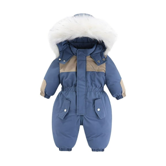 Hwmodou Baby Girl Snowsuit Baby Boy Winter Snowsuit Toddler Jacket Outfits Snow Suits Clothes Toddler Clothes,12M-5Y