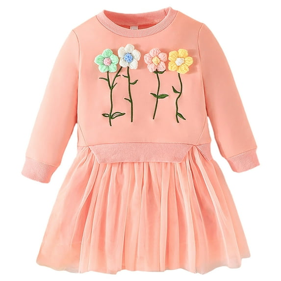 Hwmodou Baby Outfits Girls Sleeveless Floral Printing Tops Vest Dress 2PCS Casual Suit Outfits Holiday Vacation Outfit For Child