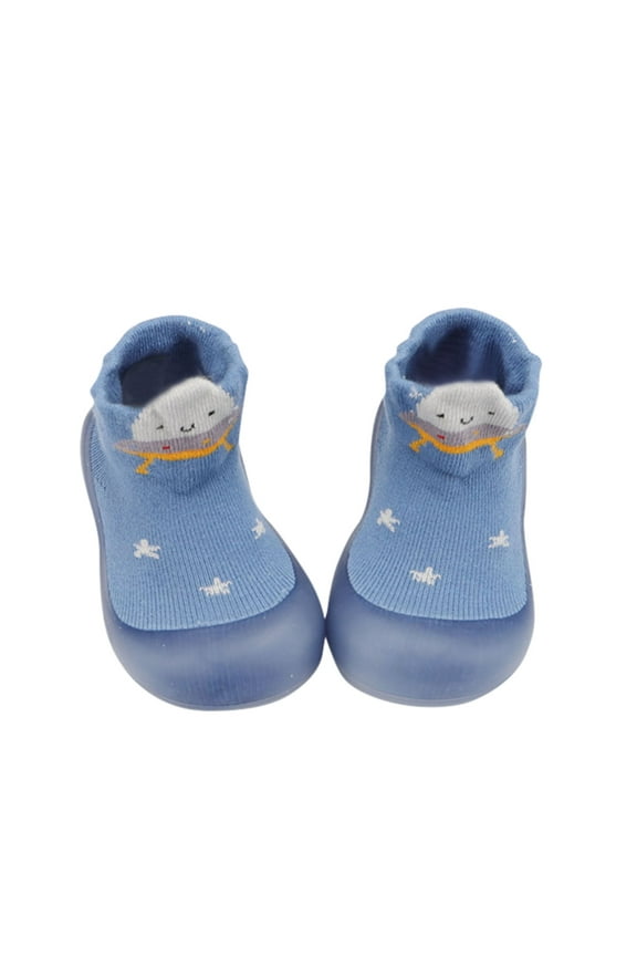 Baby Shoes Baby Sock Shoes Baby Walking Shoes Toddler Kids Shoes Cute Cartoon Animals Soft Soles First Non Shoes Prewalker Baby Boys Girls Sneakers,0M-3Y