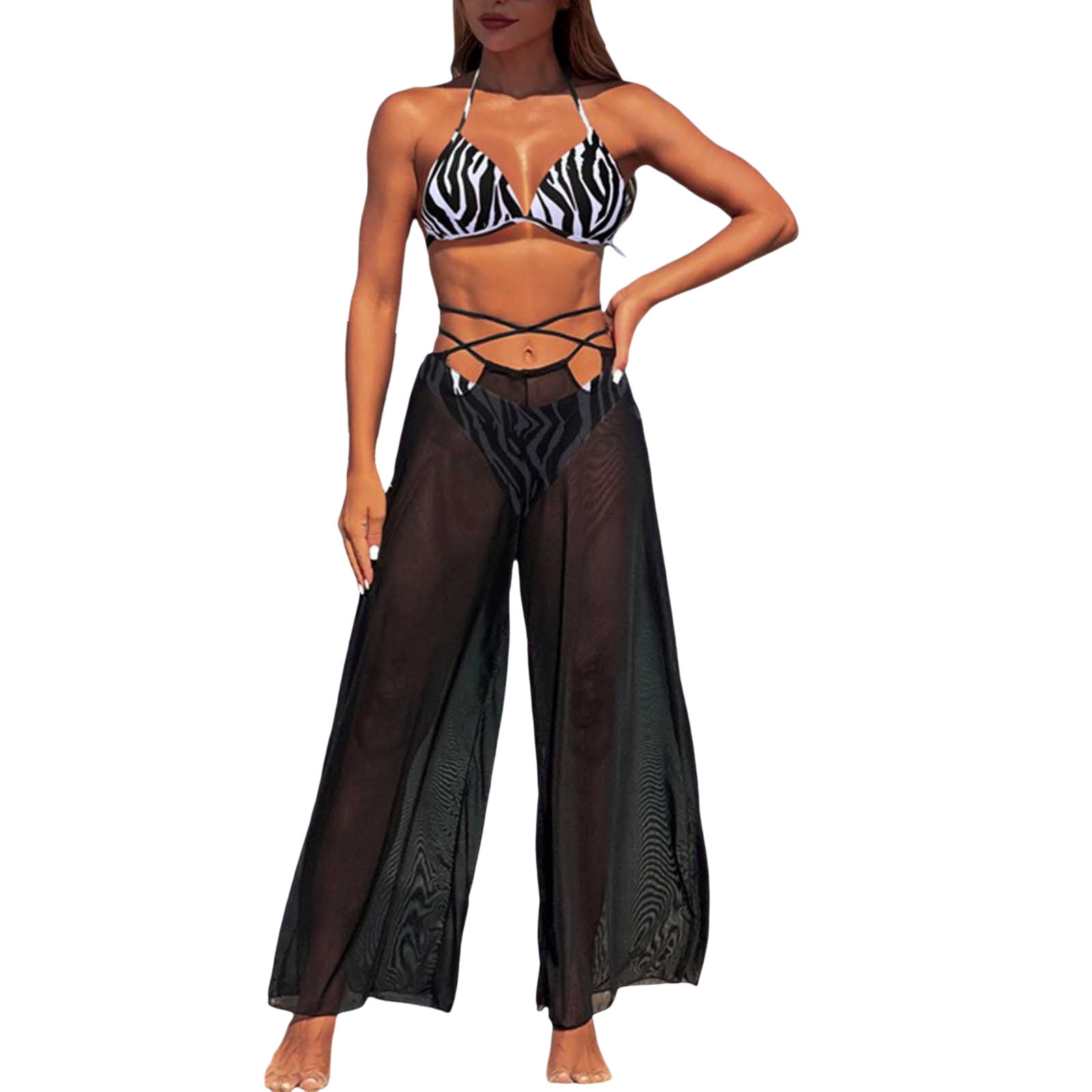Women’s solid color three piece set