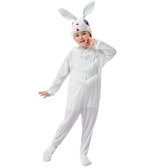 Hwmodou Boys Animal Theme Jumpsuits Cloth Children Jumpsuit Hooded Suit Party Playsuit Playsuit Jumpsuit Zipper Warm Sleepwear Suit Fall Winter Sports Jumpsuit,10-12Y