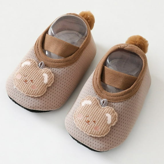 Hwmodou Breathable Baby Socks Soft Floor Prewalker Shoes First Breathable Summer Non Socks Boys Print Girls Socks Cute Soft Socks,0M-18M