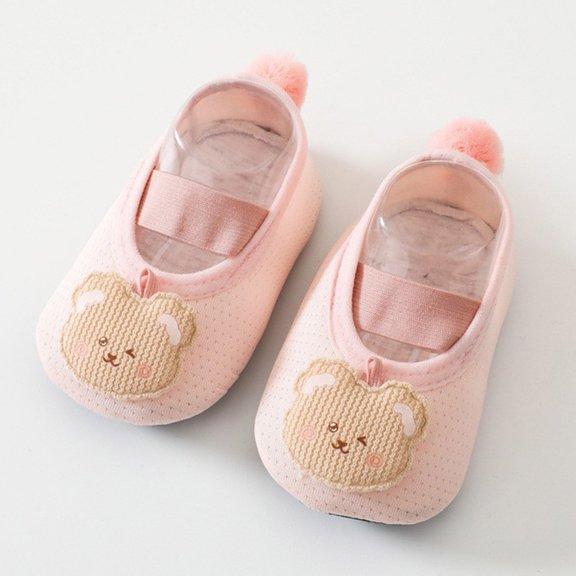 Hwmodou Breathable Baby Socks Soft Floor Prewalker Shoes First Breathable Summer Non Socks Boys Print Girls Socks Cute Soft Socks,0M-18M