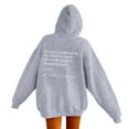 thumbnail image 1 of Hwmodou Female Hoodies Sweatshirts Letter Printed Long Sleeve Clothes Word Graphic Vintage Trendy Kawaii Preppy Tops Daily School Sweatshirt For Woman, 1 of 5