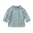 thumbnail image 1 of Hwmodou Girls Base Layer Top s Velvet Half Turtleneck Base Shirt Neckline Printed Class A BabyWinter Long Sleeve T ShirtWinter Top, 1 of 4