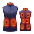 thumbnail image 1 of Hwmodou Heated Vest Women Heated Vest Women With 20000Mah 7.4V Battery Pack Included Lightweight Quilted Warming Heating Vest, 1 of 4