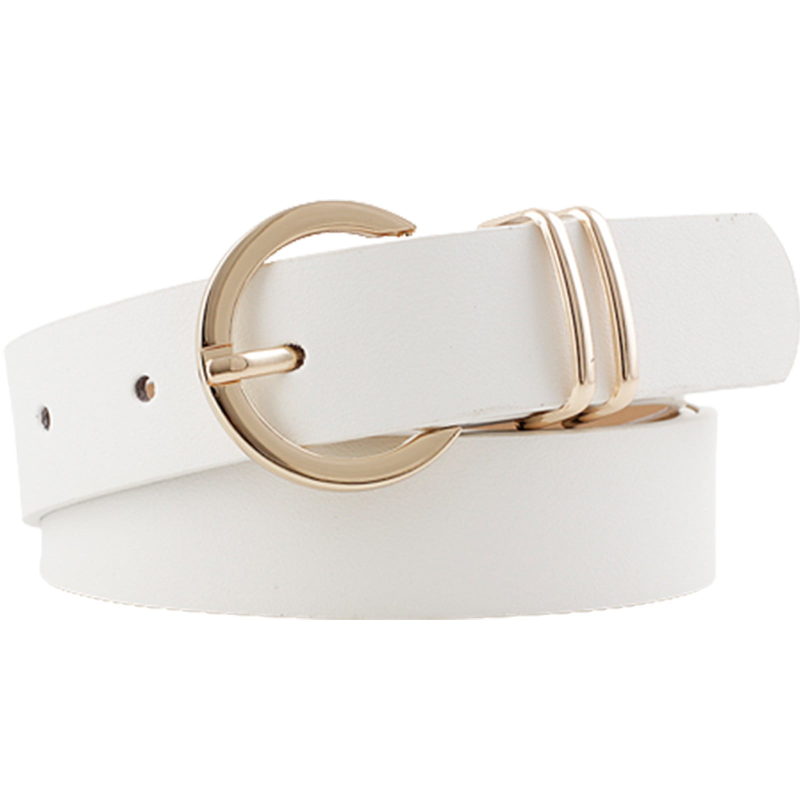 Hwmodou Ladies Belts Women's Leather Girdle For Pants Dresses Fashion Gold  Buckle Ladies Loose Leisure Elegant Pants Dress Apparel Accessories Girdle  - Walmart.com