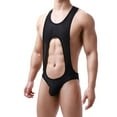 thumbnail image 1 of Hwmodou Mens Lingeries Valentine's Day Gift Men's Fine Mesh Breathable Underwear Fashion Men's Leisure Tank Top Comfort Underwire Lightly, 1 of 5