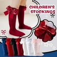 thumbnail image 1 of Wxolcjlv Mid-Calf Kids Length Knee-High Sock Stockings Socks Princess Baby Solid Girls Toddler Baby Care Stretchy Thermal Fashion,3M-5Y, 1 of 7