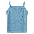 thumbnail image 1 of Wxolcjlv Toddler Baby Girls Cotton Base Vest Kids Undershirt Tank Top Soft Undershirt Boy Girl Ribbed Knit Tank Tops,18M-12Y, 1 of 3