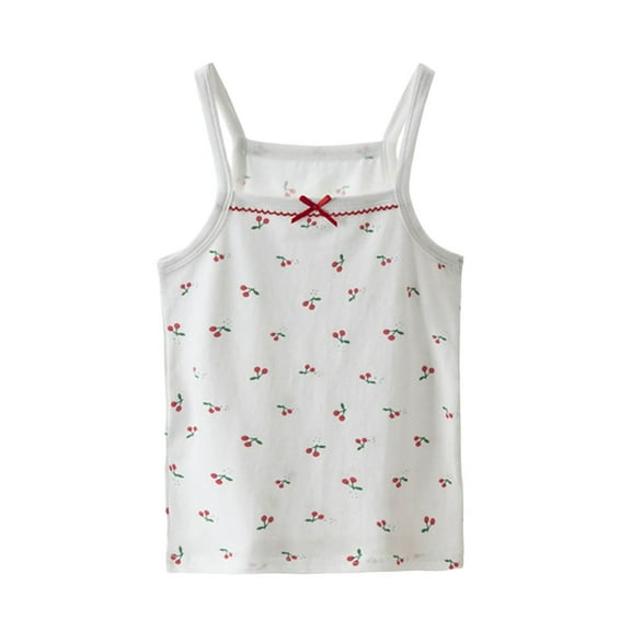 Hwmodou Toddler Baby Girls Cotton Base Vest Kids Undershirt Tank Top Soft Undershirt Boy Girl Ribbed Knit Tank Tops,3 -4 Years