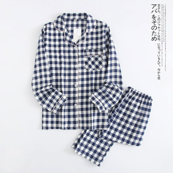Hwmodou Toddler Girl Clothes Sets Kids Boys Girls Plaid Holiday Pajamas Cotton Button Down Sleepwear Pajamas Set Playtime Clothes
