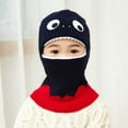 thumbnail image 1 of Hwmodou Toddler Winter Hat Baby Warm Hat Lined Girls Boys Cartoon Hat Scarf Earflap Hood Skullss Caps Kids Beanie, 1 of 4