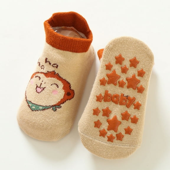 Hwmodou Warm Baby Socks Crew Cute Animal Socks Cloud Knitting Boy Socks Cute Soft Socks,0M-12M