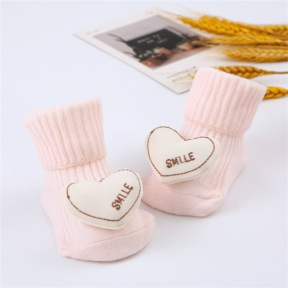 Hwmodou Warm Baby Socks Shoes Boys Girls Walking Shoes Comfortable Fashionable Princess Shoes Cute Soft Socks,0M-18M