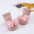 thumbnail image 1 of Wxolcjlv Warm Baby Socks Shoes Boys Girls Walking Shoes Comfortable Fashionable Princess Shoes Cute Soft Socks,0M-18M, 1 of 4