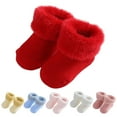 thumbnail image 1 of Hwmodou Warm Baby Socks Sock For Winter Socks Boys Girls Children Socks Princess Socks Floor Socks Stretchy Affordable Socks,0M-12M, 1 of 4