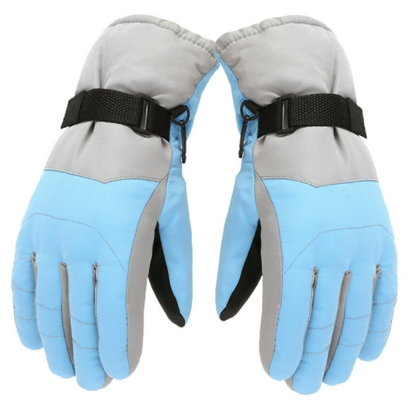 Hwmodou Waterproof Toddler Mittens Kids Boys Winter Ski Windproof Snowboarding Outdoor Snow Size Skating Gloves Girls Kids Gloves & Mittens
