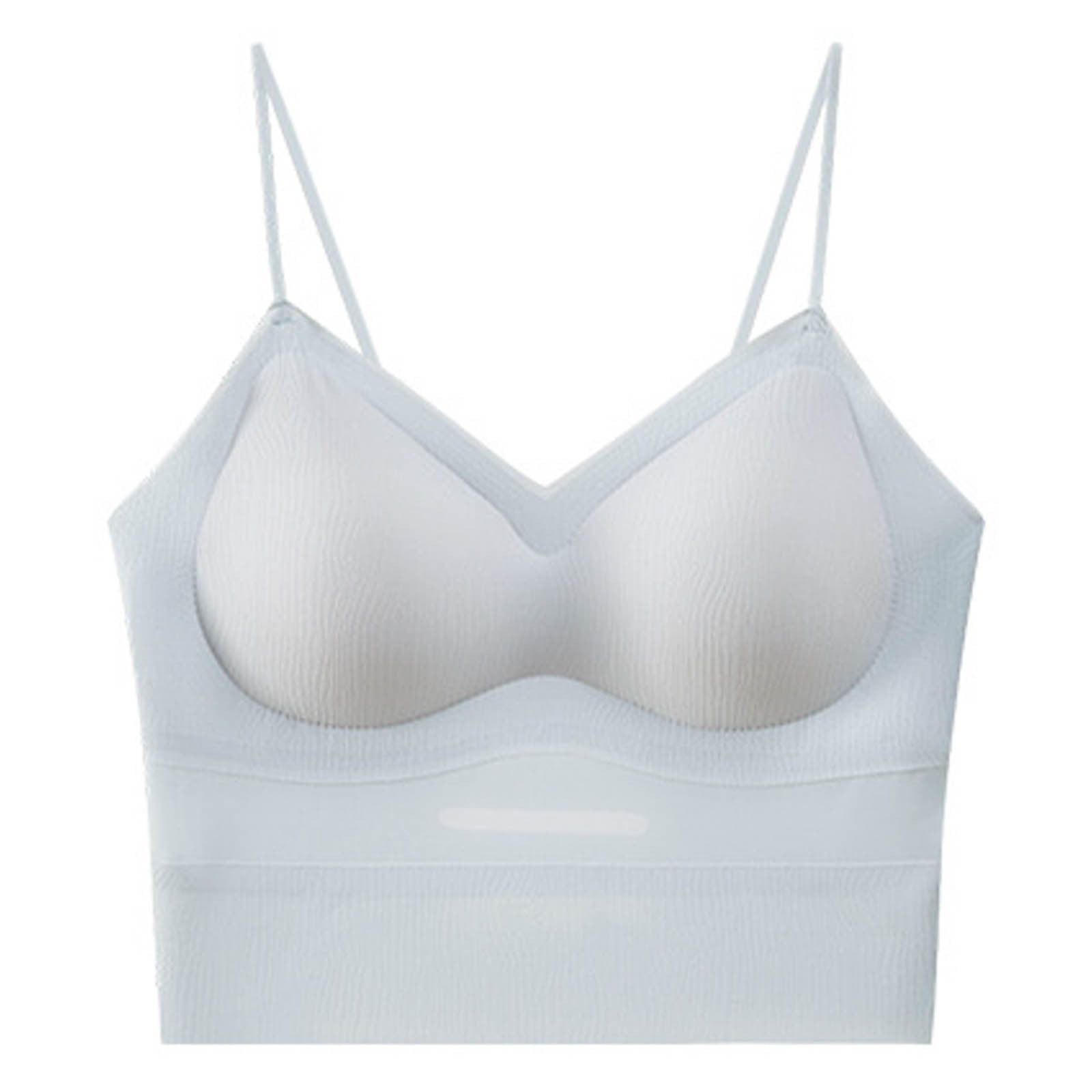 Hwmodou Women Bra Sports Women Heart Shape Sticky Bras Breathable Strapless Bras Adhesive Push