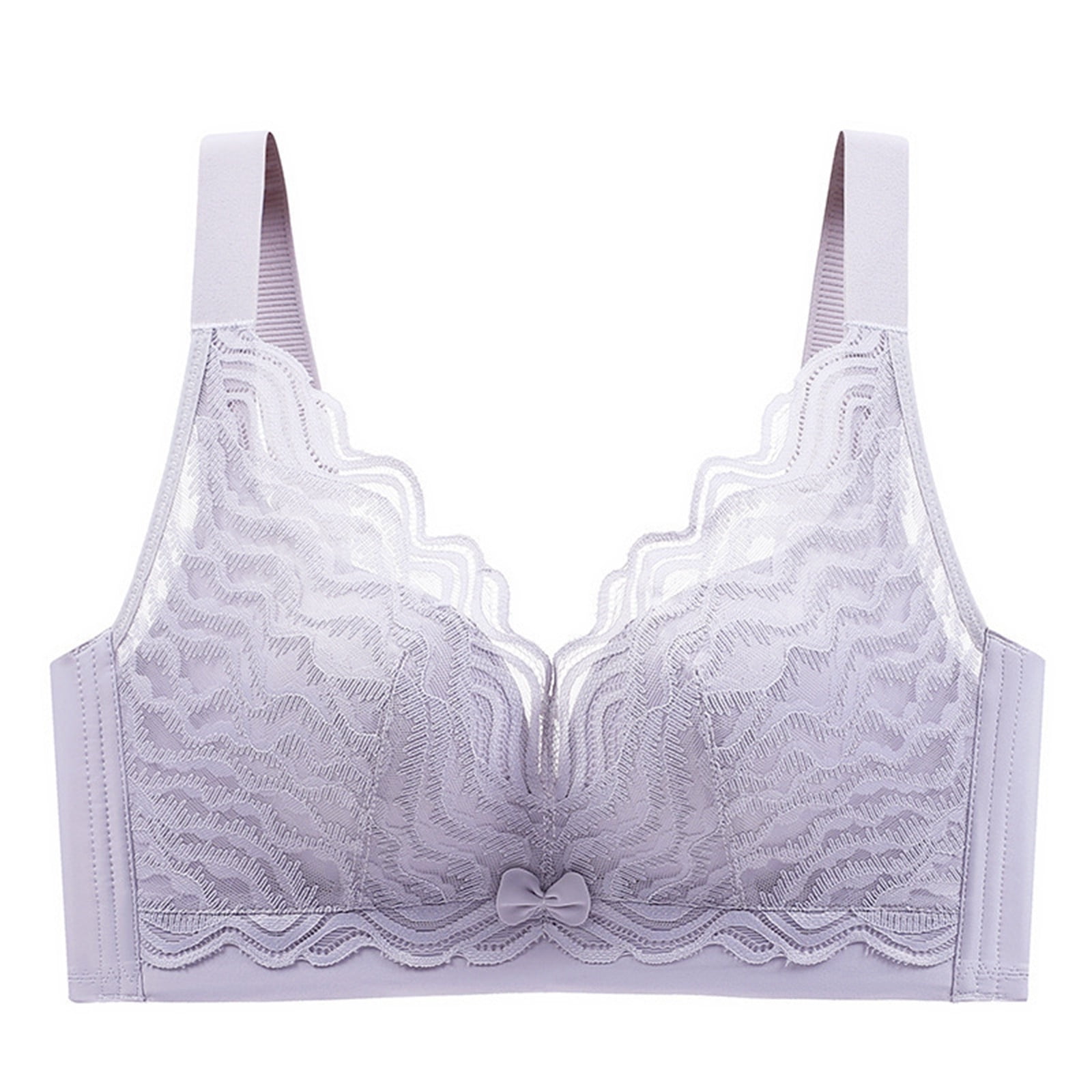 Hwmodou Women Bra Sports Women Heart Shape Sticky Bras Breathable