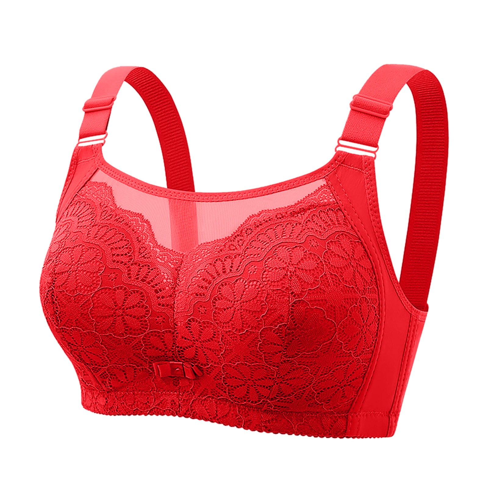 Hwmodou Women Bra Sports Women Heart Shape Sticky Bras Breathable