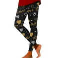 thumbnail image 1 of Hwmodou Women Legging Ladies Valentine'S Day Casual Printed Love Yoga Pants Leggings Leggings Workout Sports Slacks Woman, 1 of 4