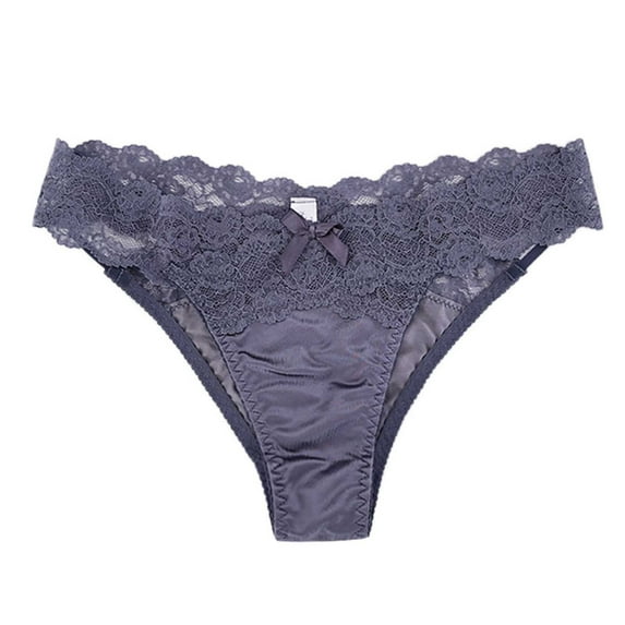 Hwmodou Women Underpants Fashion Lingerie Underwear Lace Pants Lace Low Waist Underwear Boyshorts Panties For Woman