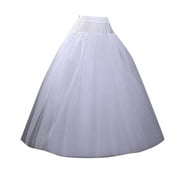 Hwmodou Womens A Line Petticoat Wedding Dress Off Shoulder Prom Gown  S Underskirt Bridal Dresses Gothic Clothes