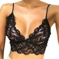 thumbnail image 1 of Hwmodou Womens Lingeries Valentine's Day Gift Women Lingerie Corset Lace Flowers Bralette Bralet Bra Tank Cami Crop Underwear Comfort Underwire Lightly, 1 of 6
