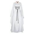 thumbnail image 1 of Hwmodou Womens Maxi Dress Retro Gothic Gown Dress Long Sleeve Lace Up Evening Party Prom Dress Fantasy Clothes, 1 of 7