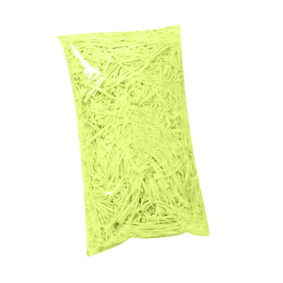 Hwuxmo 150G/Bag Confetti Crinkle Paper Shredded Supplies Gift Box Raffia Party Supplies E