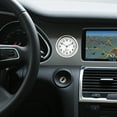 thumbnail image 1 of Hwuxmo 4 Inch Dashboard Fluorescent Clock - Mini Car Clock - Attaches To The Dashboard Of A Car Or Truck And Has A Mini Car Clock . D, 1 of 1