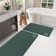 thumbnail image 1 of Hwuxmo Bath Rugs For Bathroom Floor Mats Bathroom Toilet Bathroom Mats Absorbent Printed Floor Mats Bathroom Toilet 2 Piece Floor Mat Set, 1 of 6