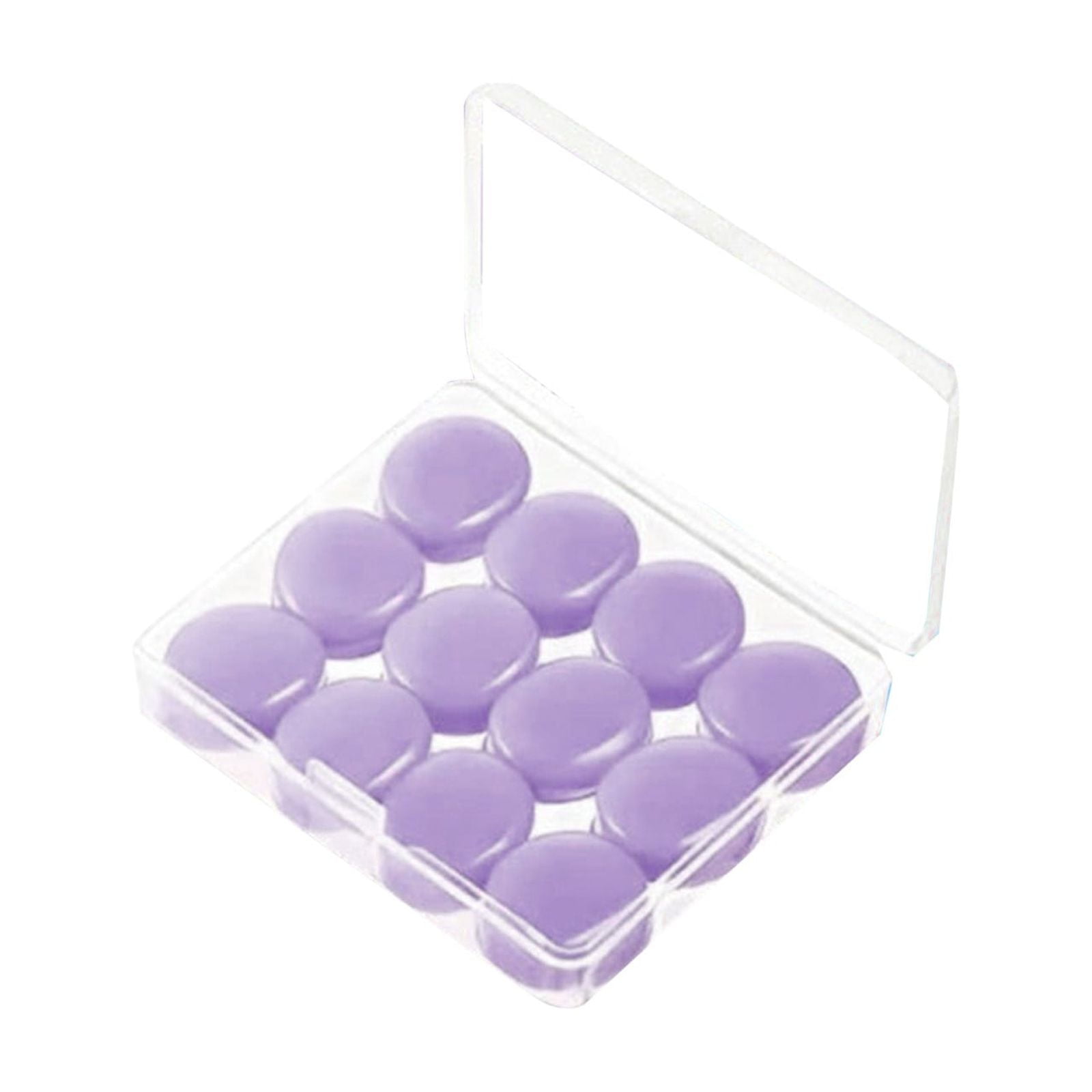 Hxdcxing Office 10 Pairs Ear Plugs for Sleeping Reusable Moldable Silicone Earplugs Soft Noise