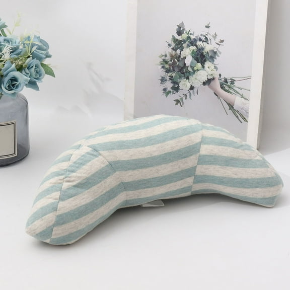 Hxlamzoo 1 Pcs Children's Neck Pillow with Shoulder Pad, Comfortable Polyester-Filled Support for Car Travel and Napping, Gray/Coffee/Pink/Blue/Green Options, 11.81x5.91x4.33in